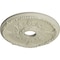 Ekena Millwork Antioch Ceiling Medallion (Fits Canopies up to 3 1/2"), 18"OD x 3 1/2"ID x 1 3/8"P, Clear Yellow CM18SECYF - alternate 2